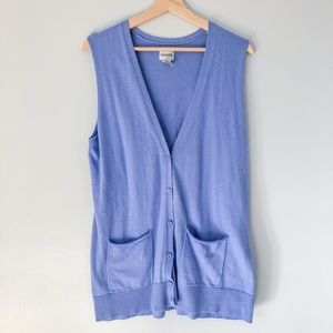 Chico’s Cotton Blend Sweater Vest